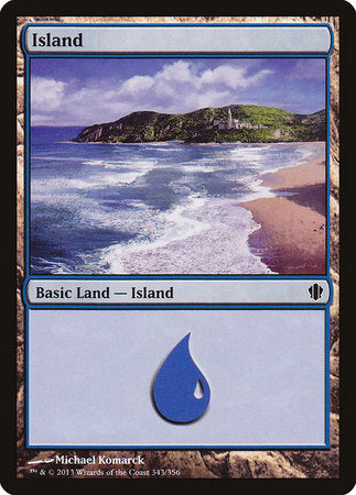 Island (343) [Commander 2013] | Exor Games Truro