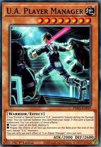 U.A. Player Manager [PHRA-EN019] Common | Exor Games Truro