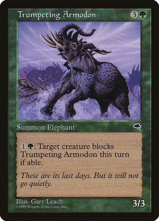 Trumpeting Armodon [Tempest] | Exor Games Truro