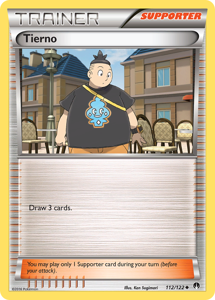 Tierno (112/122) [XY: BREAKpoint] | Exor Games Truro