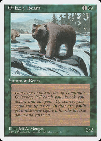 Grizzly Bears [Fourth Edition] | Exor Games Truro