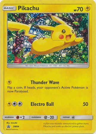 Pikachu (SM04) (General Mills Promo) [Sun & Moon: Black Star Promos] | Exor Games Truro