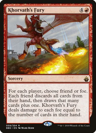 Khorvath's Fury [Battlebond] | Exor Games Truro