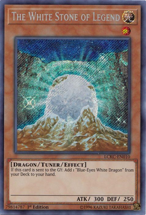 The White Stone of Legend [LCKC-EN010] Secret Rare | Exor Games Truro