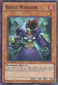 Boost Warrior [DP10-EN012] Super Rare | Exor Games Truro