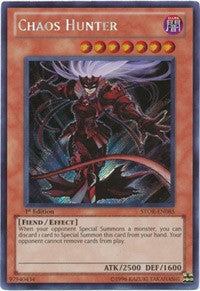 Chaos Hunter [STOR-EN085] Secret Rare | Exor Games Truro