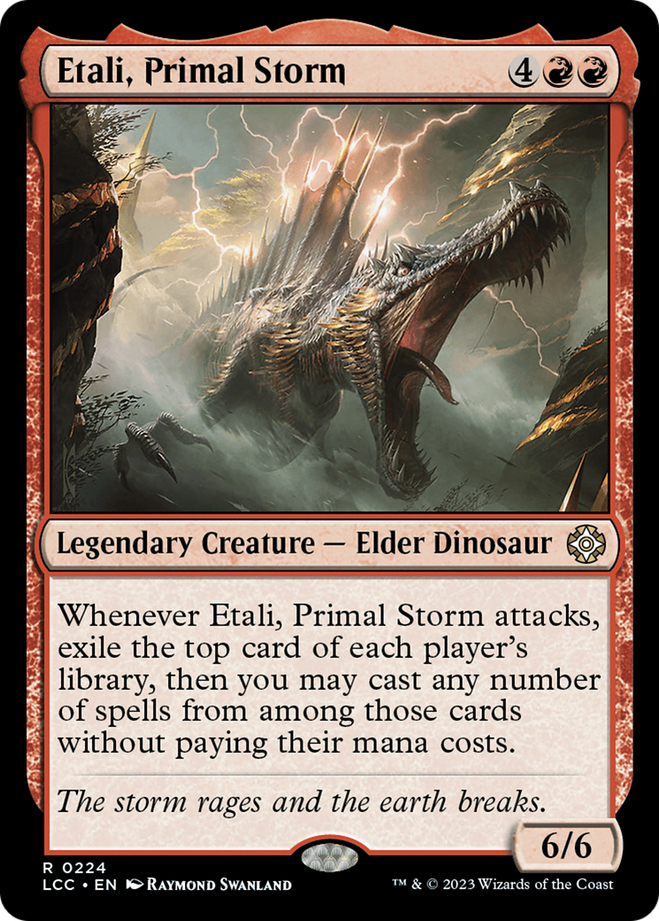Etali, Primal Storm [The Lost Caverns of Ixalan Commander] | Exor Games Truro