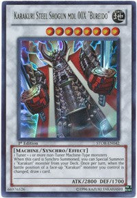 Karakuri Steel Shogun mdl 00X "Bureido" [STOR-EN042] Ultra Rare | Exor Games Truro