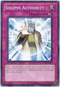 Solemn Authority [STOR-EN067] Common | Exor Games Truro
