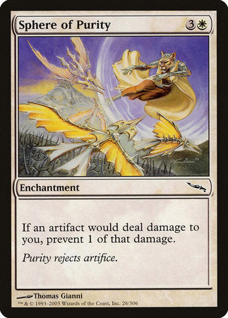 Sphere of Purity [Mirrodin] | Exor Games Truro