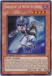 Vanadis of the Nordic Ascendant [STOR-EN081] Secret Rare | Exor Games Truro