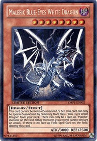 Malefic Blue-Eyes White Dragon [YMP1-EN002] Secret Rare | Exor Games Truro