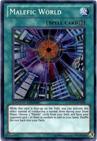 Malefic World [YMP1-EN008] Secret Rare | Exor Games Truro