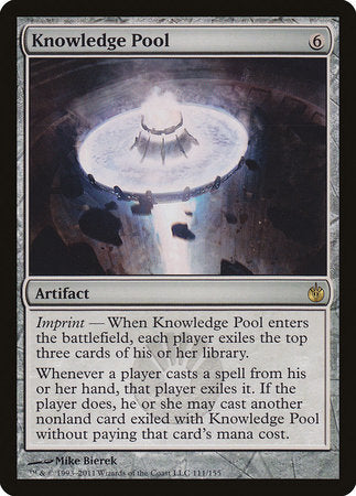 Knowledge Pool [Mirrodin Besieged] | Exor Games Truro
