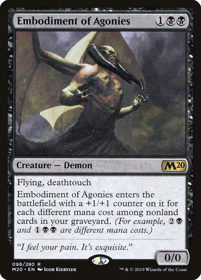 Embodiment of Agonies [Core Set 2020] | Exor Games Truro