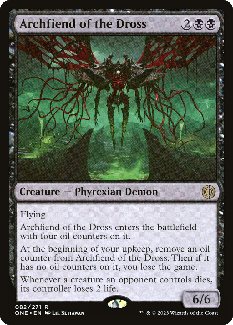 Archfiend of the Dross [Phyrexia: All Will Be One] | Exor Games Truro