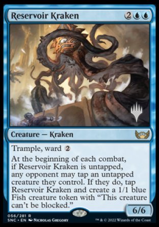 Reservoir Kraken (Promo Pack) [Streets of New Capenna Promos] | Exor Games Truro