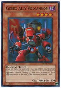 Genex Ally Volcannon [HA04-EN004] Super Rare | Exor Games Truro