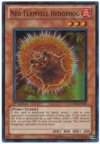 Neo Flamvell Hedgehog [HA04-EN032] Super Rare | Exor Games Truro