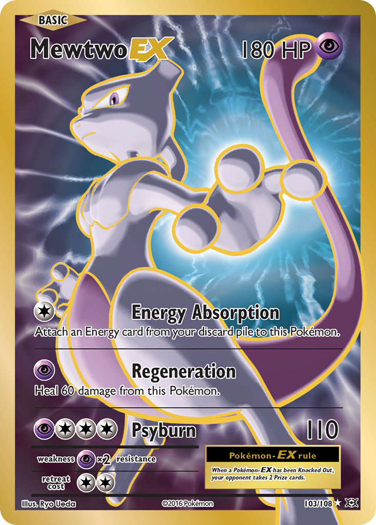 Mewtwo EX (103/108) [XY: Evolutions] | Exor Games Truro