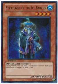 Strategist of the Ice Barrier [HA04-EN052] Super Rare | Exor Games Truro