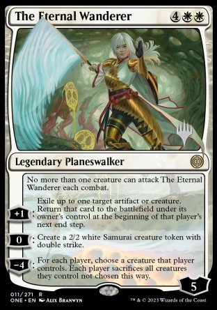 The Eternal Wanderer (Promo Pack) [Phyrexia: All Will Be One Promos] | Exor Games Truro