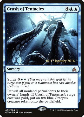 Crush of Tentacles [Oath of the Gatewatch Promos] | Exor Games Truro