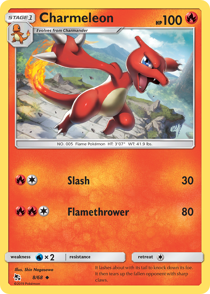 Charmeleon (8/68) [Sun & Moon: Hidden Fates] | Exor Games Truro