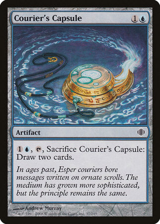 Courier's Capsule [Shards of Alara] | Exor Games Truro