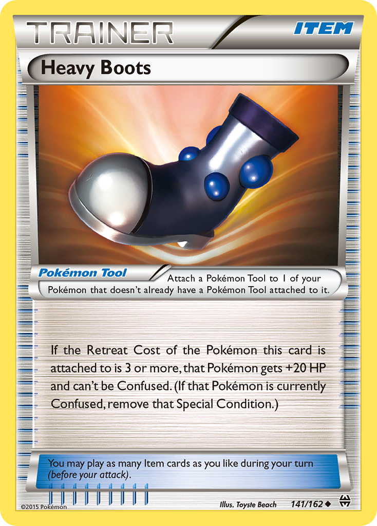 Heavy Boots (141/162) [XY: BREAKthrough] | Exor Games Truro