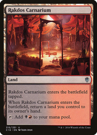 Rakdos Carnarium [Commander 2016] | Exor Games Truro