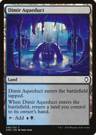 Dimir Aqueduct [Commander Anthology Volume II] | Exor Games Truro