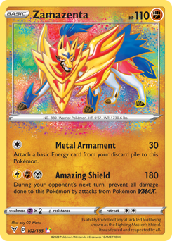 Zamazenta (102/185) [Sword & Shield: Vivid Voltage] | Exor Games Truro