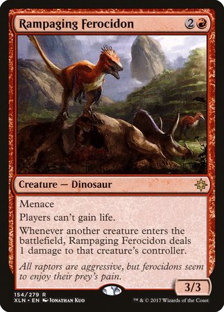 Rampaging Ferocidon [Ixalan] | Exor Games Truro