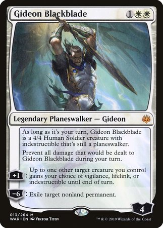 Gideon Blackblade [War of the Spark] | Exor Games Truro