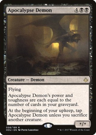 Apocalypse Demon [Hour of Devastation] | Exor Games Truro