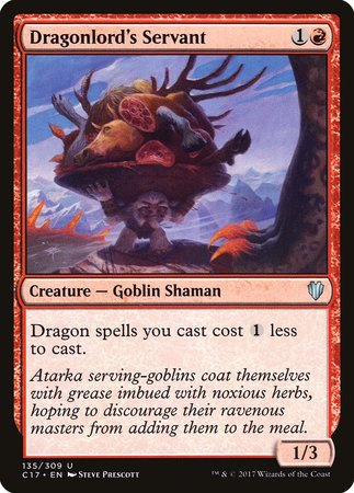 Dragonlord's Servant [Commander 2017] | Exor Games Truro