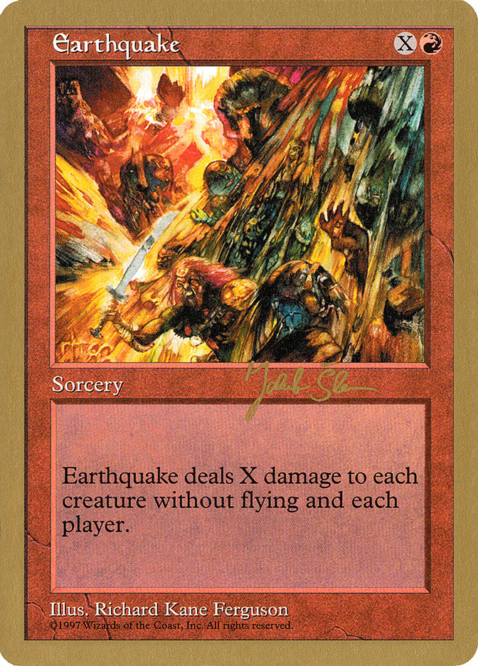 Earthquake (Jakub Slemr) [World Championship Decks 1997] | Exor Games Truro