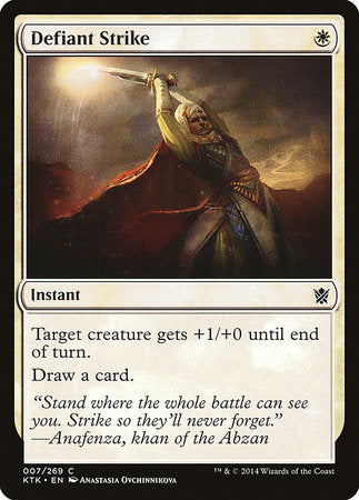 Defiant Strike [Khans of Tarkir] | Exor Games Truro