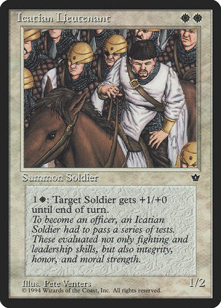Icatian Lieutenant [Fallen Empires] | Exor Games Truro