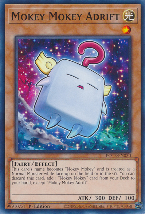 Mokey Mokey Adrift [POTE-EN030] Common | Exor Games Truro