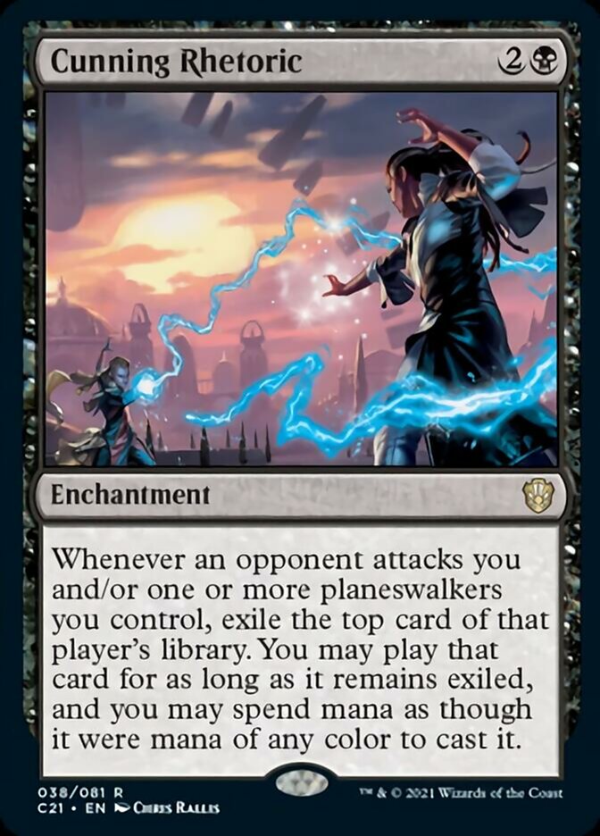 Cunning Rhetoric [Commander 2021] | Exor Games Truro