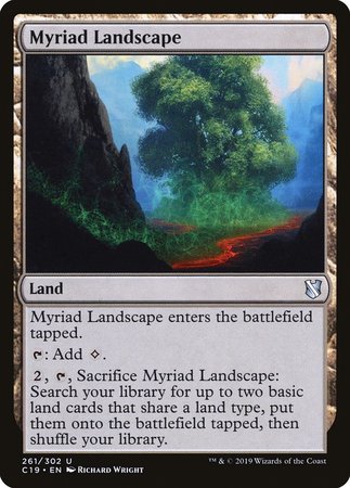 Myriad Landscape [Commander 2019] | Exor Games Truro