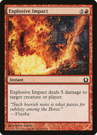 Explosive Impact [Return to Ravnica] | Exor Games Truro