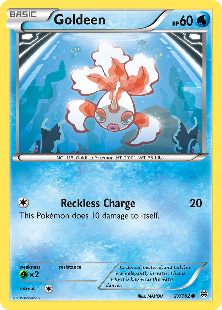 Goldeen (27/162) [XY: BREAKthrough] | Exor Games Truro