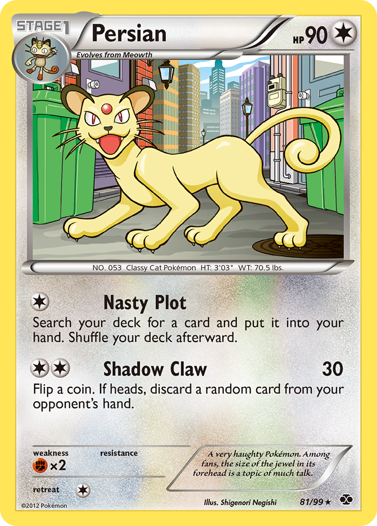 Persian (81/99) [Black & White: Next Destinies] | Exor Games Truro