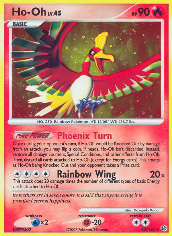 Ho-Oh (10/132) [Diamond & Pearl: Secret Wonders] | Exor Games Truro