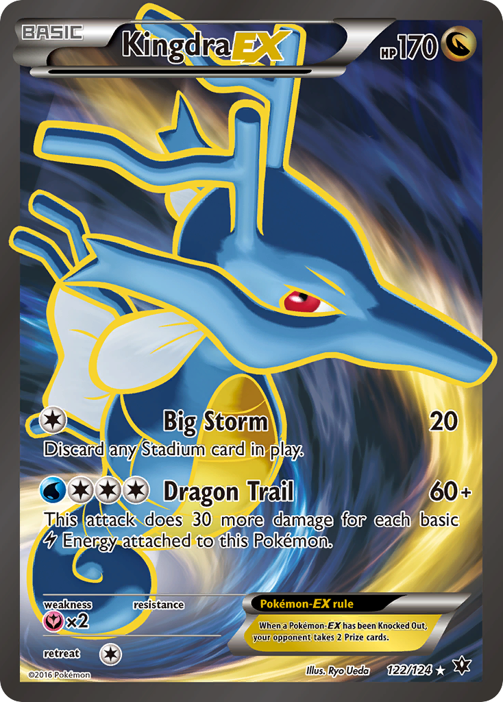 Kingdra EX (122/124) [XY: Fates Collide] | Exor Games Truro