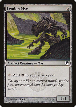 Leaden Myr [Scars of Mirrodin] | Exor Games Truro
