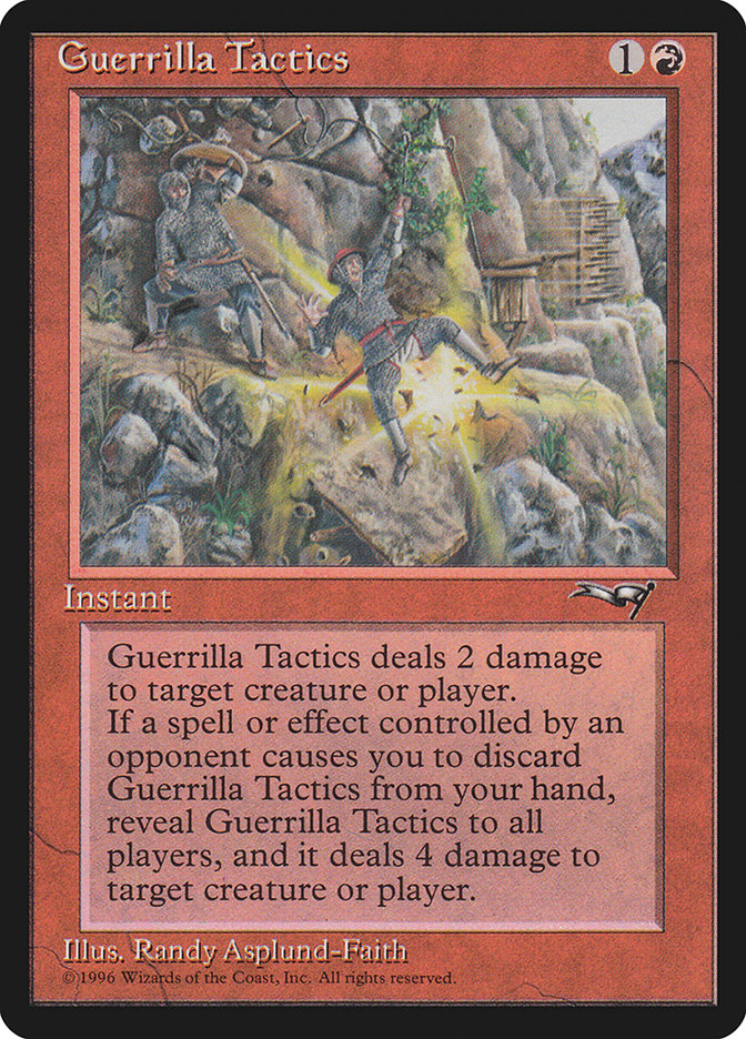 Guerrilla Tactics (Falling) [Alliances] | Exor Games Truro